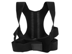 Corrector de postura ajustable con soporte de espalda para hombres y mujeres, transpirable.