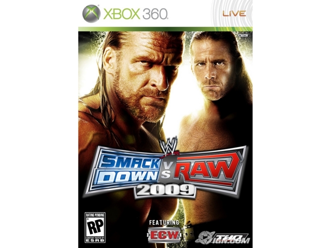 Juego Xbox 360 WWE Smackdown vs Raw 2009 