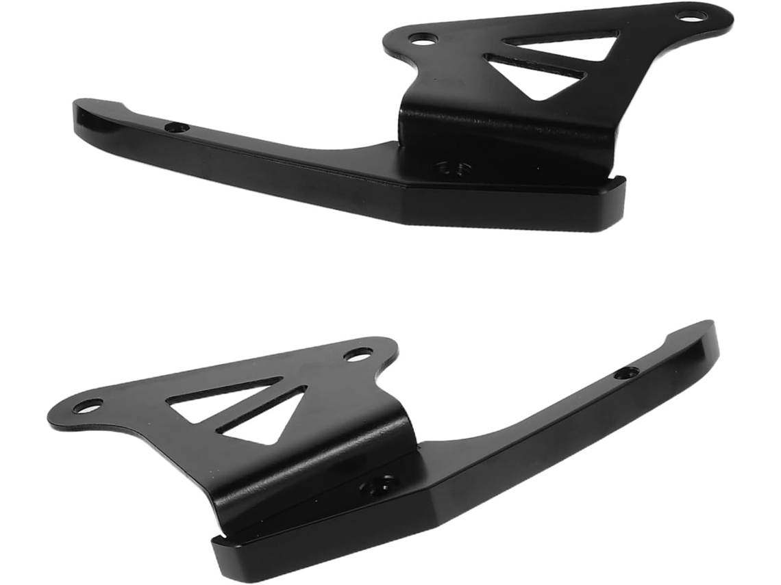 Barra De Agarre Para Pasajero De Motocicleta En Aleación De Aluminio, Asa De Asiento Trasero Negra, Accesorio