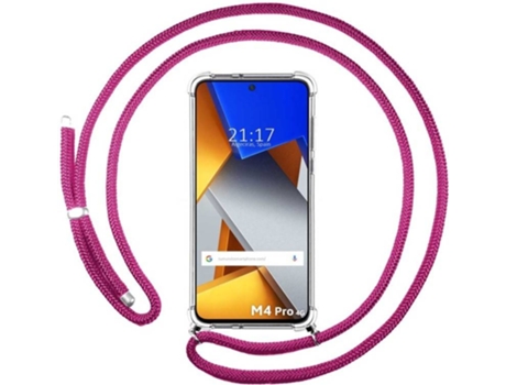 Carcasa para Xiaomi Poco M4 Pro 4G TUMUNDOSMARTPHONE Colgante Rosa