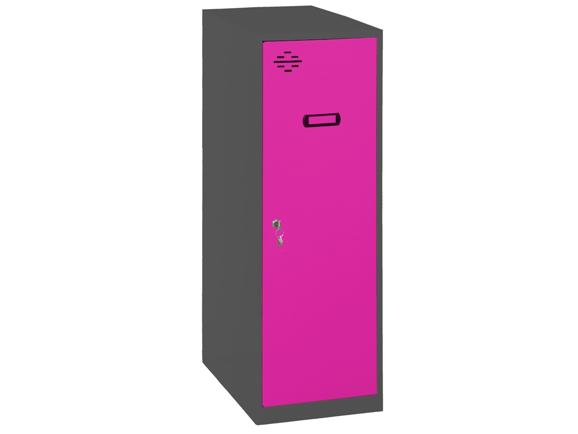 Simonlocker Dism. Mini Individual 915X300X500 Mm Antracita/Rojo SIMON RACK