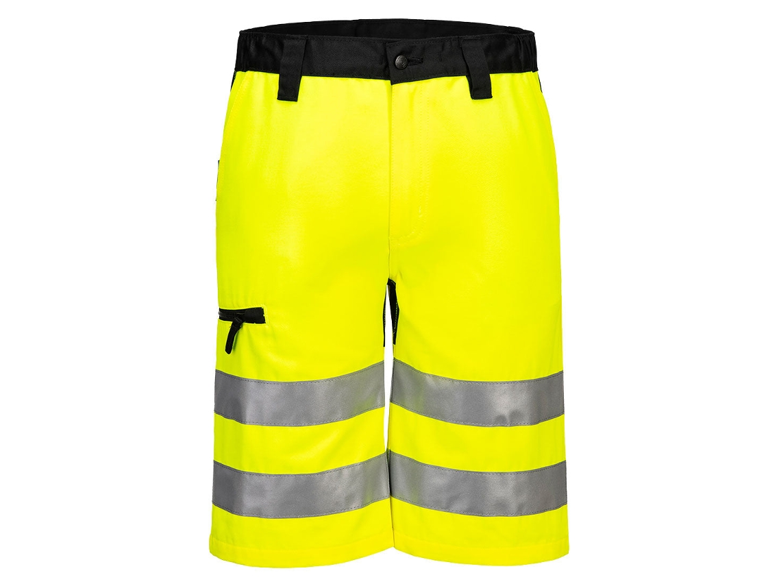Bermuda De Trabajo Alta Visibilidad Ecológica Wx2 | Verano Amarillo/negro / 46