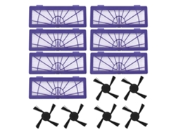 Cepillo principal antienredos para Neato Botvac, cepillo giratorio ajustable compatible con aspiradoras robóticas Bv Xv serie D, filtros HEPA