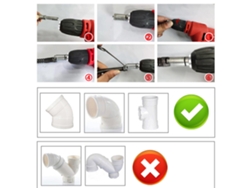 Herramienta Multifuncional Para Desatascar Desagües Con Resorte, Ideal Para Baños, Cocinas Y Desagües. Funciona Con Taladro Eléctrico.