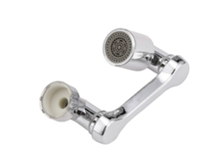 Grifo Ahorrador De Agua Swivel, Aerador De Grifo De Cocina Con Doble Función Bifuncional