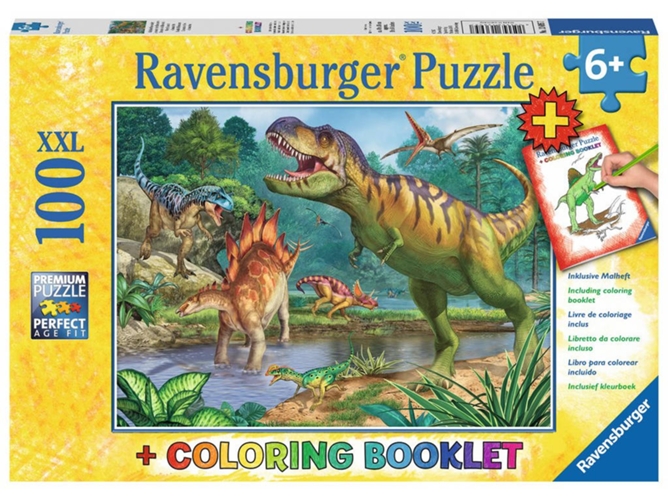 Puzzle RAVENSBURGUER Dinosaurios (101 Piezas)
