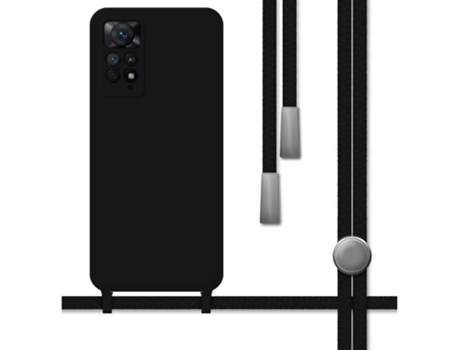 Carcasa Xiaomi Redmi Note 11 Pro TUMUNDOSMARTPHONE Silicona Líquida Negro