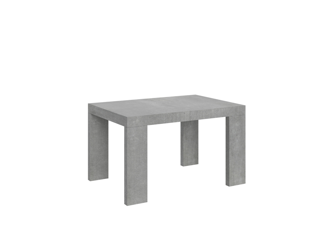 Mesa extensible 90x140/244 cm Roxell Cemento