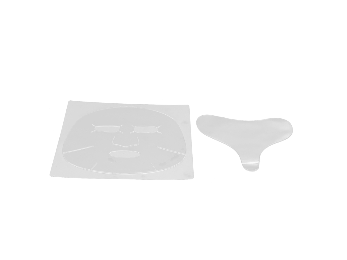 Juego De Almohadillas De Silicona Reutilizables 2 En 1 Para Arrugas Faciales Y Del Pecho.