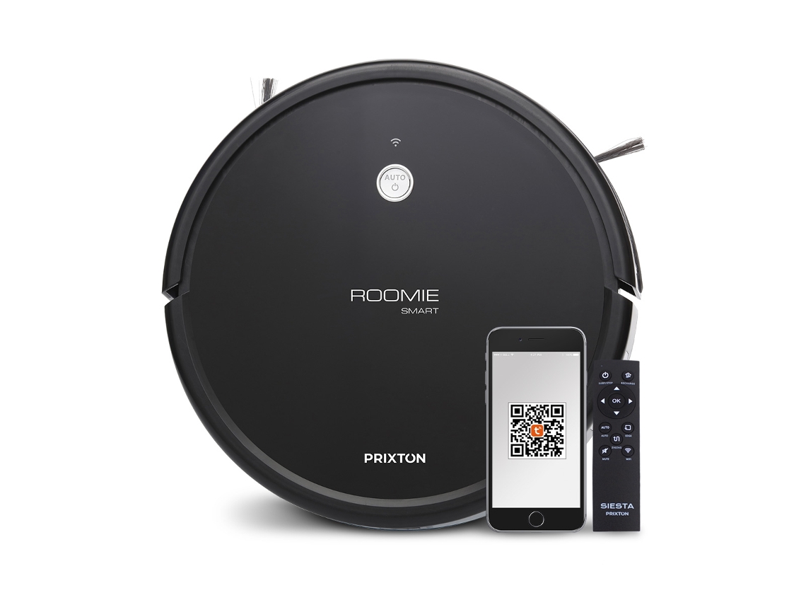 Limpiador Robô PRIXTON Roomie smart (Negro)