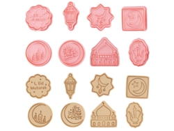 Juego De Cortadores De Galletas 3d Para Eid Al Fitr, Moldes Para Pasteles Caseros, Herramientas Para Pasteles