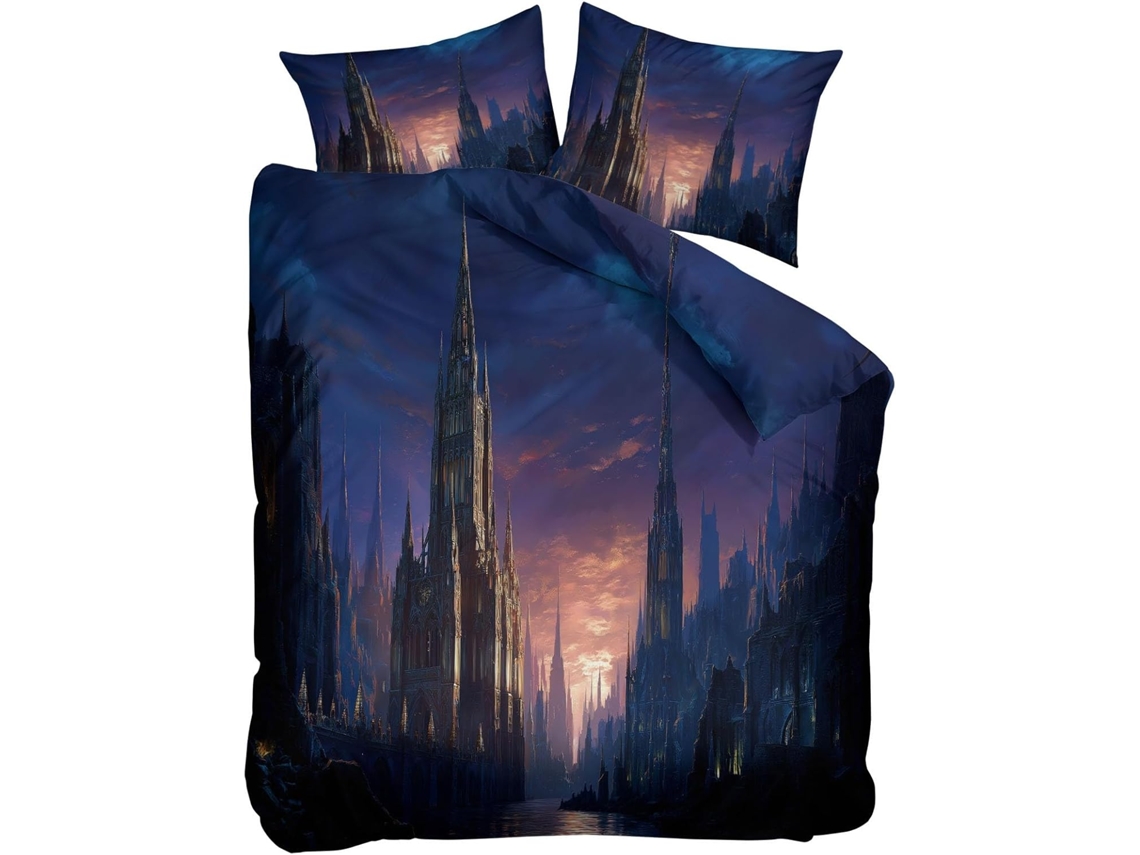 Juego Funda Nórdica Diseño Almohada Funda Juego Cama Estampado Ropa Piezas 220x240 Cm 220 X 240 65