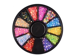 Accesorios Para Decoración De Uñas, Adornados Con Pedrería, Cristales Y Adornos De Diamantes De Imitación.