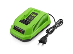 Cargador de batería de 40 V compatible con Greenworks G Max 29482 29472 29652 G40825 EU Pl