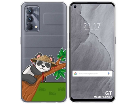 Carcasa Realme GT Master Edition TUMUNDOSMARTPHONE Dibujos Transparente Multicolor
