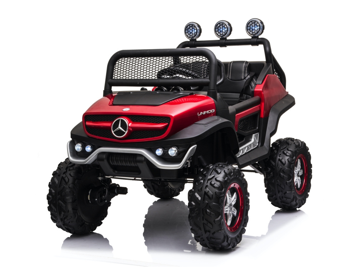 Mercedes-benz Unimog, Vehículo Infantil Con Batería De 12v, Buggy Con Muchas Opciones.
