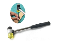 Martillo De Goma Pequeño De Doble Cara Para Joyeros Niños O Mujeres Uso O Trabajos Ligeros Anti-deslizante