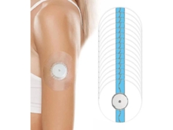 50 Fundas Para Sensor Libre 3, Parches Adhesivos Impermeables Freestyle, Transparentes