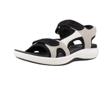 Zapatos de Mujer CLARKS Mira Bay Tecido Negro (39)