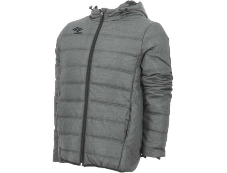 Chaqueta de Plumas para Niños UMBRO Pro Training Marl (Gris - 12 Años )