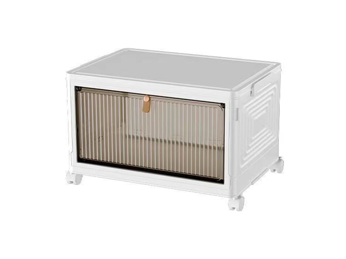 Caja de almacenamiento plegable de gran capacidad, a prueba de polvo