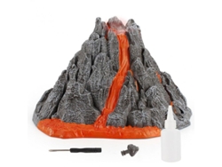 Modelo De Erupción Volcánica De Pvc Con Luces Led Para Niños - Juguete De Simulación - Wjw
