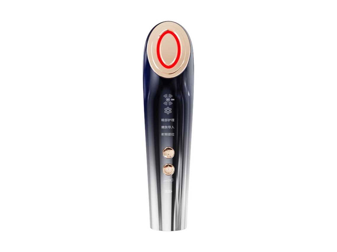 Instrumento de belleza multiefecto RF con 4 modos de uso.