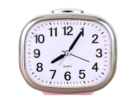Reloj de luz nocturna silencioso reloj infantil simple reloj despertador multifunción ELKUAIE