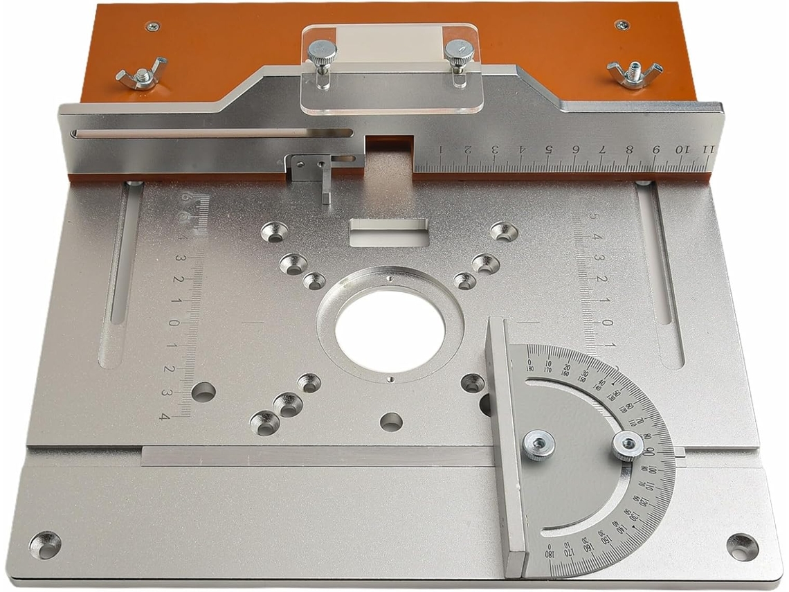 Bancos De Trabajo Con Placa De Inserción Para Mesa De Fresadora De Aleación De Aluminio De 24,5 X 24 Pulgadas