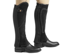 Meia-Calça de Couro Rachado Comfort Preto Xslexhis