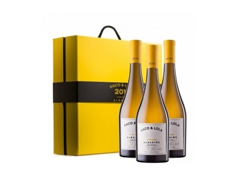 Estuche 3 Paco & Lola Vintage 2016 BODEGA ROSALÍA DE CASTRO