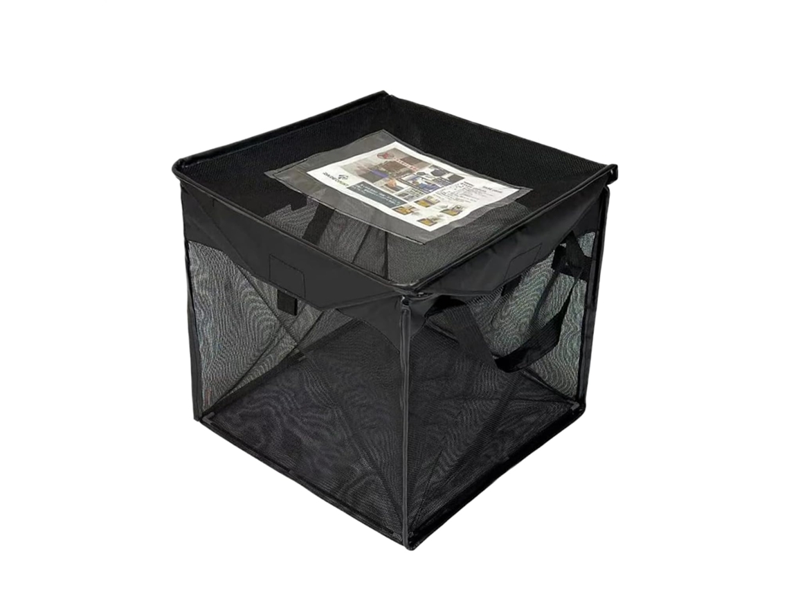 Basura Exteriores Cubierta 125 Cesta Plegable Reciclaje Habitación Cocina Rv Césped Camping Patio Trasero
