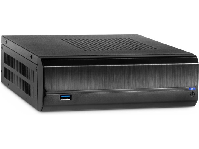 Caja PC INTER-TECH JX-500 (HTPC - Negro)