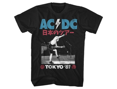 Camiseta ROCKINSTONE Tokio '81 ACDC (XL)