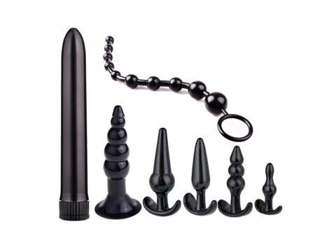 Plug Anal PETHUEL Starter Kit 3 piezas XYX-H-0426-1 Negro