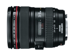 Objetivo CANON EF 24-105mm f/4L IS USM (Negro - Encaje: Canon EF - Apertura:  - f/22)
