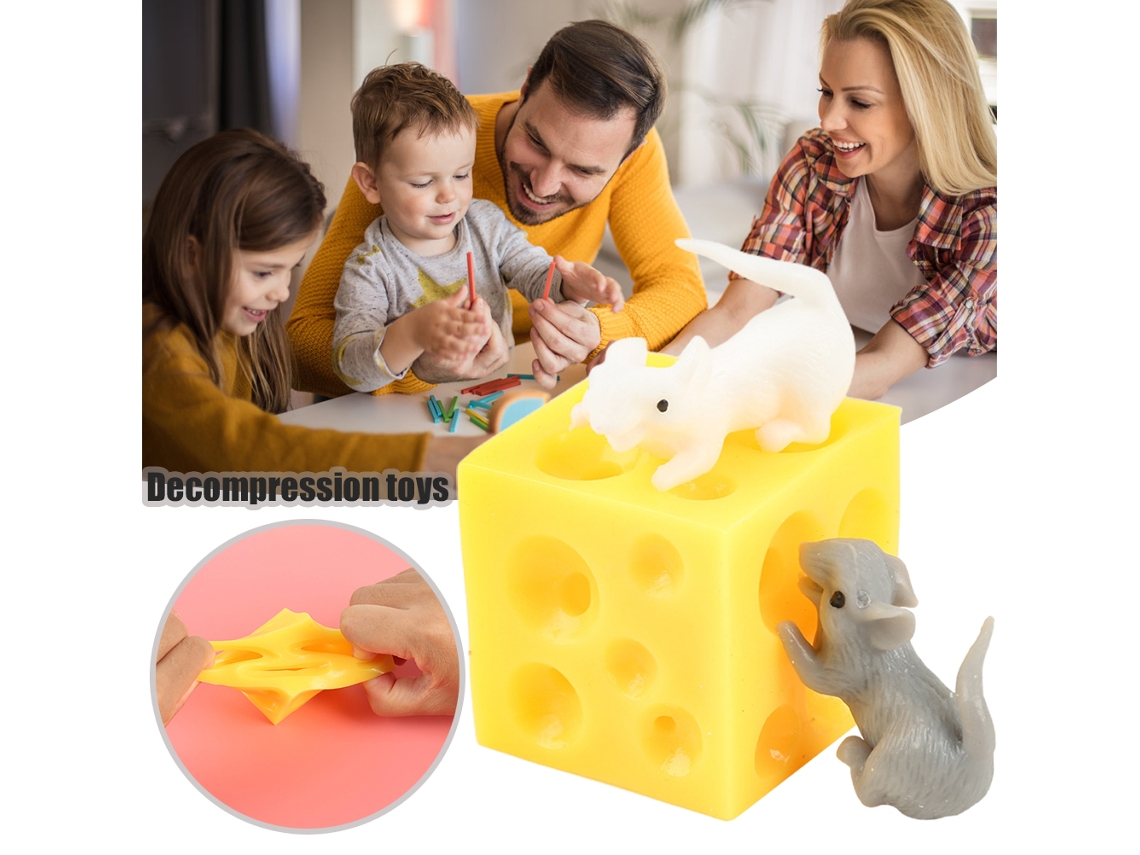 2026-juguete Ratón Y Queso Busca Y Encuentra Para Aliviar El Estrés Juguete Sensorial Novedoso