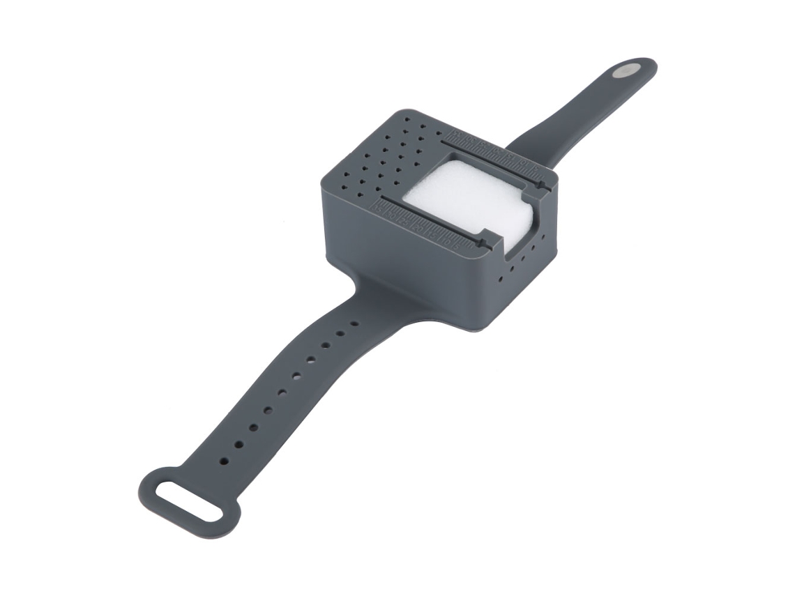 Porta-lima Endodóntica, Bloque Para Medir El Pulso, Regla, Herramienta Dental Gris