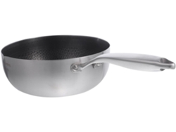 Sartén De Acero Inoxidable 304 Con Revestimiento Antiadherente Tipo Panal, Para Cocinar Y Freír Huevos.
