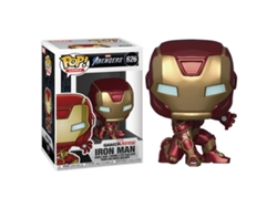 Figura Pop Marvel Avengers Juego Iron Man Stark Tech Suit B.active