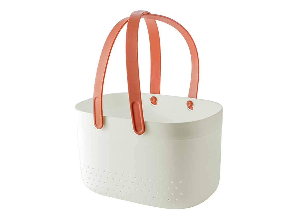 Cesta De Almacenamiento De Mano Multifuncional De Gran Capacidad, Organizador De Almacenamiento Portátil Para Baño Para Ropa Y Toallas