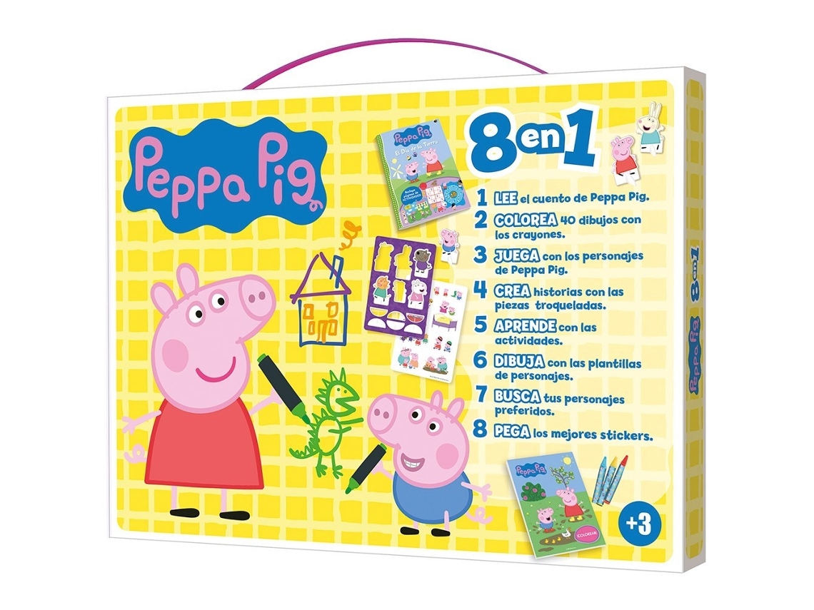 PEPPA PIG Kit Activades 8 En 1 3 Años PEPPA PIG