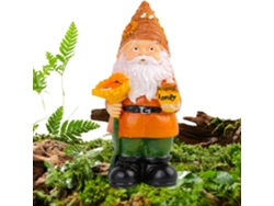 Figuras Gnomos Exteriores Decorativas Resina Esculturas Patio Balcón Jardín Trasero Césped Alféizar Ventana