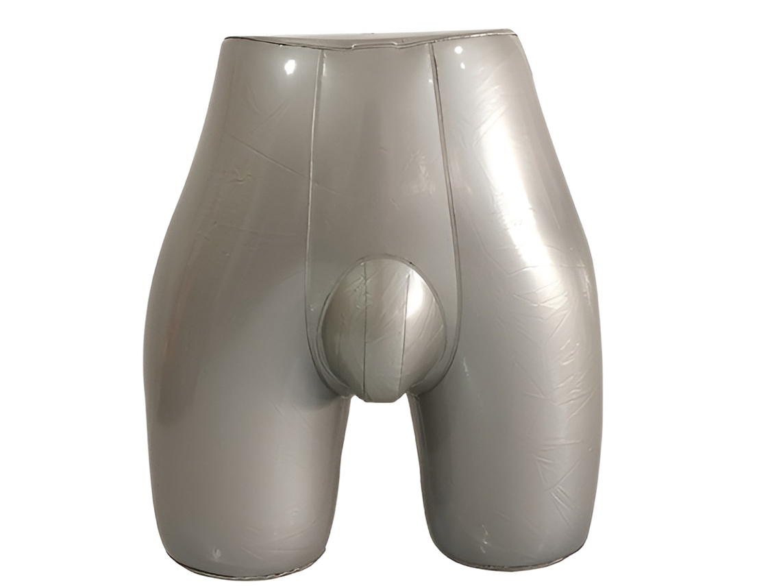 JILLIOPER Maniquí Inflable de PVC para Fotos Ropa Pantalones Modelo Hombre y Mujer