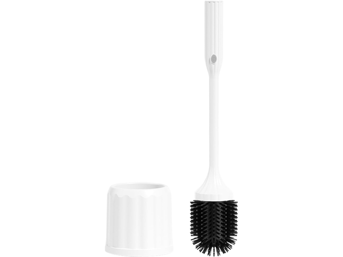 Conjunto De Escova Sanitária - Limpeza Do Banheiro - Escova Flexível