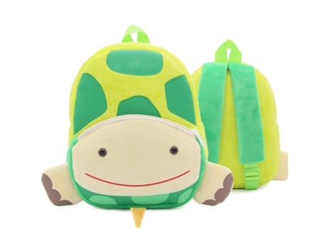 Mochila animal de dibujos animados niños mochila kindergarten mochila de felpa Tortuga animal