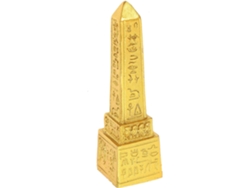 Figura Decorativa Obelisco Egipcio Hogar Oficina Elegante Decoración Regalo Refinado Mesa
