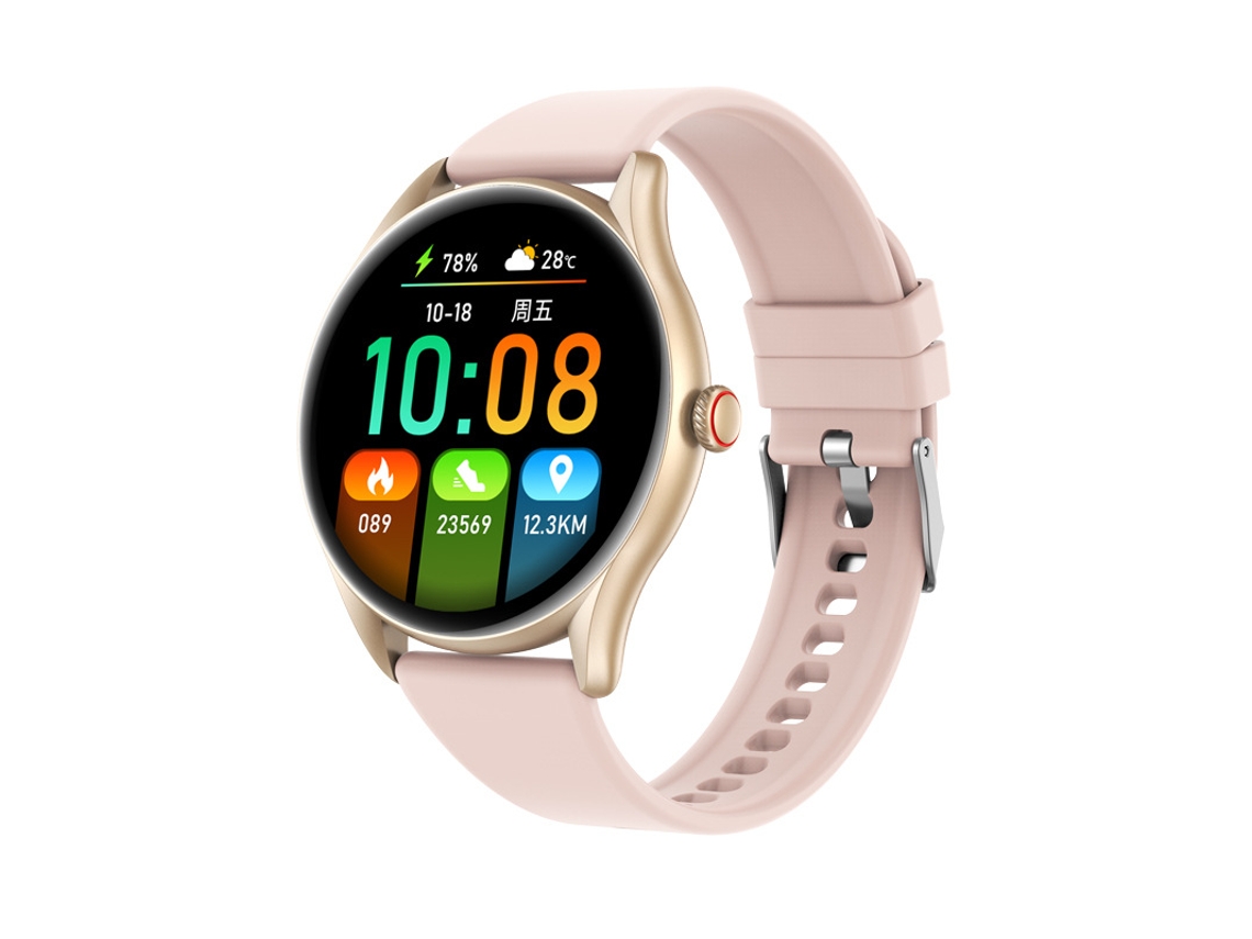 (oro) Reloj Inteligente Con Llamadas Bluetooth, Pago Sin Conexión Y Monitorización De Frecuencia Cardíaca.