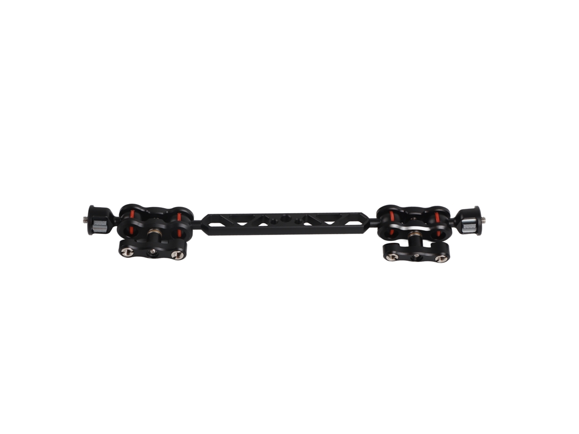 Brazo Articulado De Aluminio 11 Pulgadas Extensible Ajustable Con Cabeza Esférica Para Monitor De Cámara