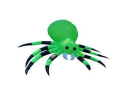 Araña Inflable Decorativa Para Halloween Con Luz Led, Decoración De Jardín Para Fiestas Al Aire Libre.